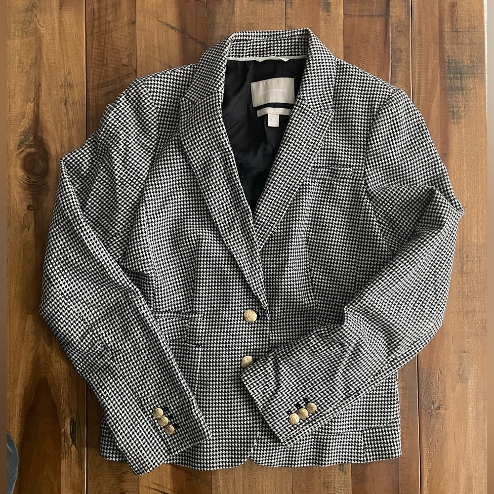 Houndstooth Blazer